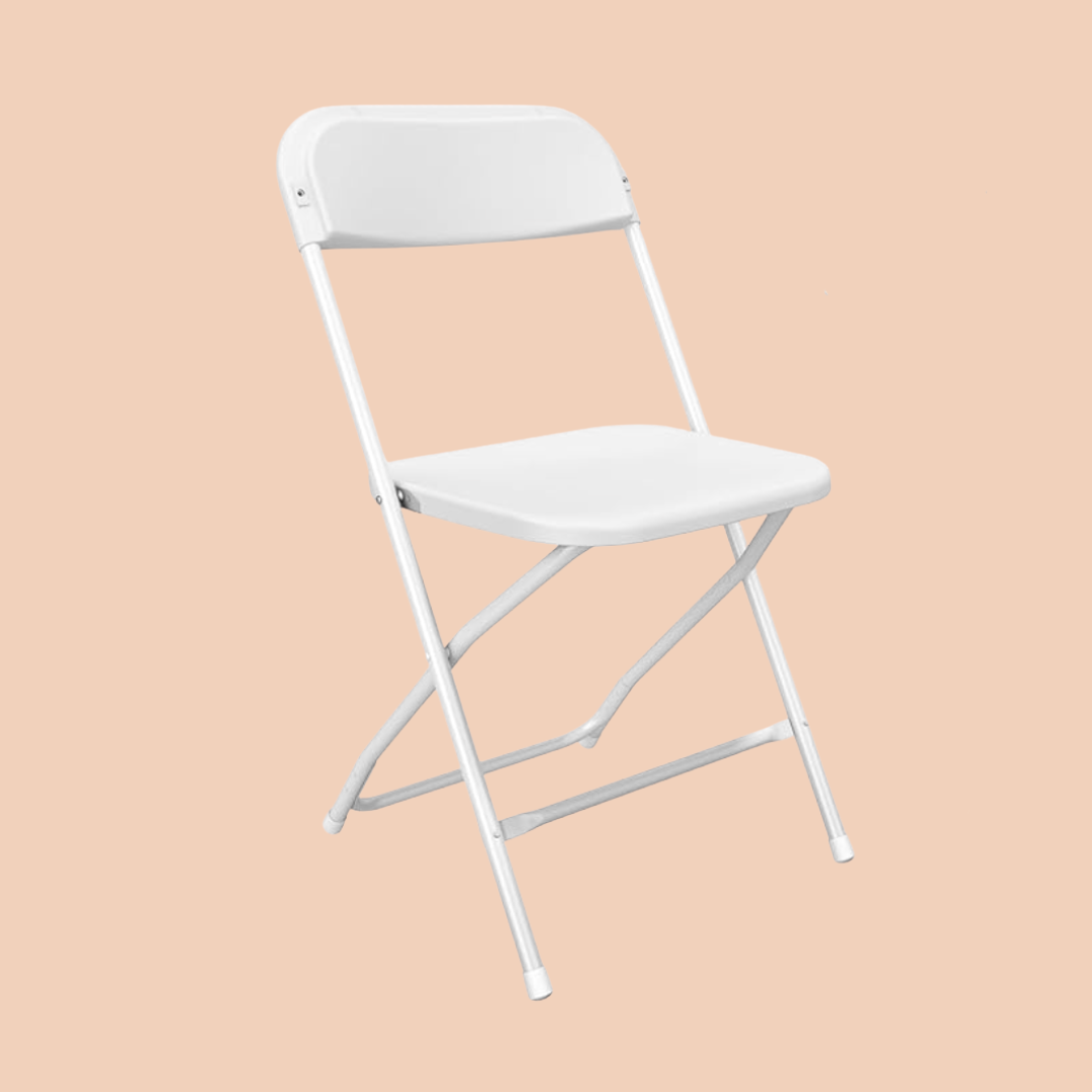 White Folding Chair