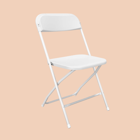White Folding Chair